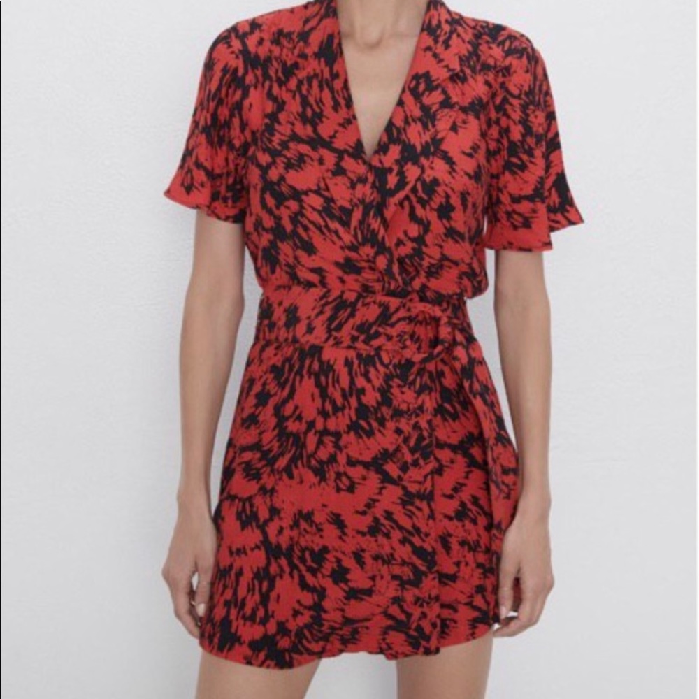 Printed mini Zara jumpsuit/romper